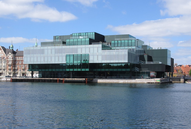 The Danish Architecture Center is in the BLOX building on the waterfront in Copenhagen