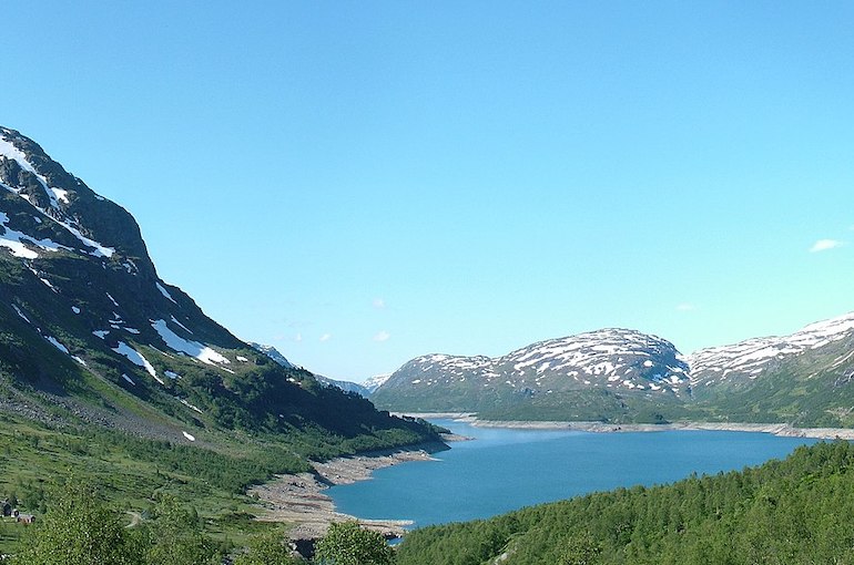 The Scandinavian mountains stretch through Norway, Sweden and Finland
