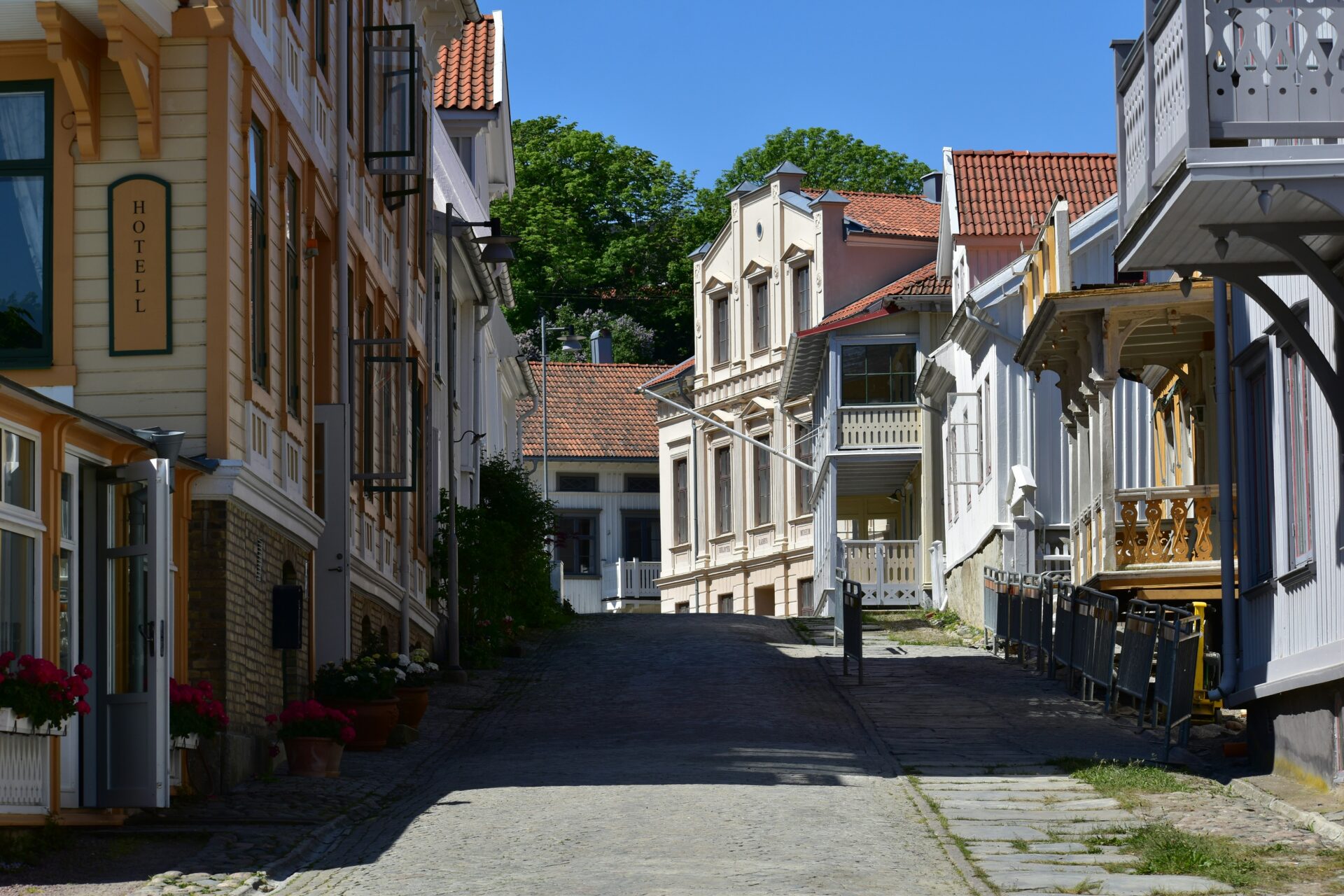 old wooden houses