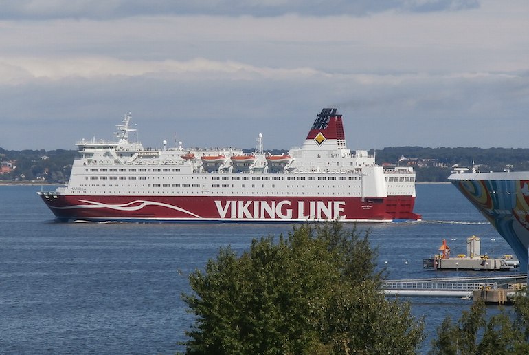 Two ferry companies run the Stockholm to Tallinn route
