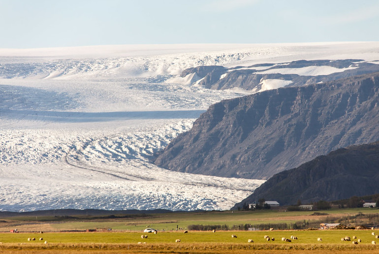 Go ice climbing on the Vatnajökull Glacier in Iceland