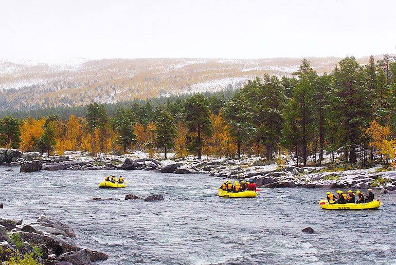 Norway is one of Europe's best white water rafting destinations.
