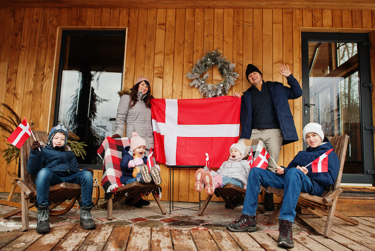Danish people come from Denmark and are called Danes.