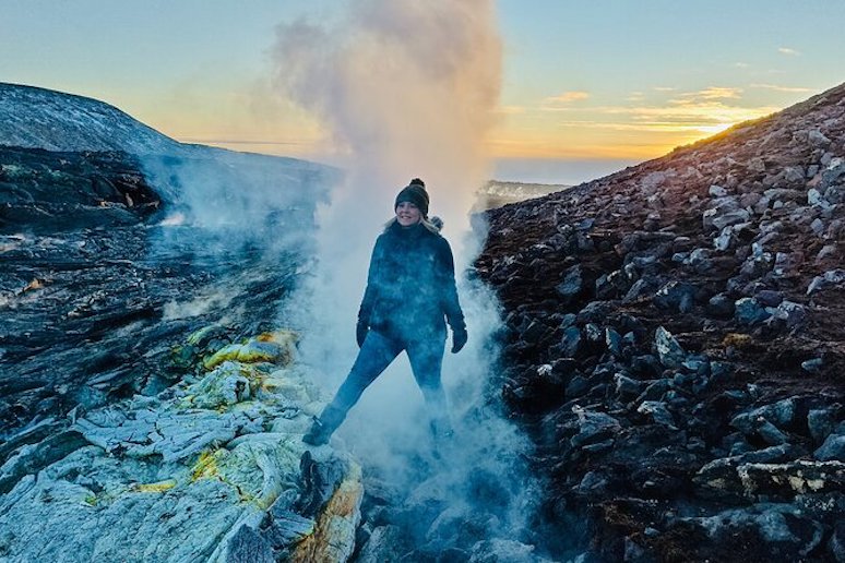 Fagradalfjall volcano in Iceland erupted in 2021 and 2022