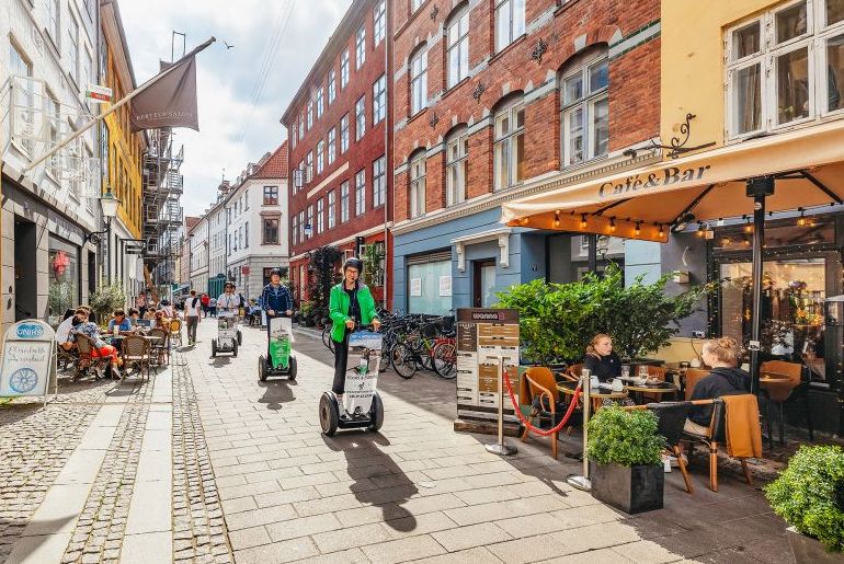 See Copenhagen's main sights on a classic segway tour