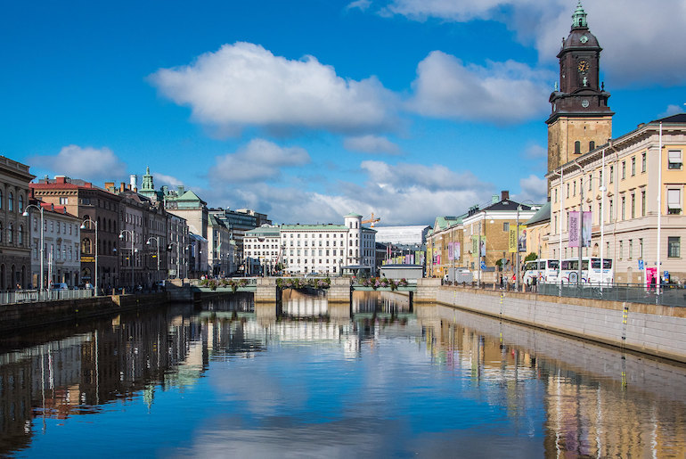 Gothenburg is city of waterways and canals that can be explored on a boat trip