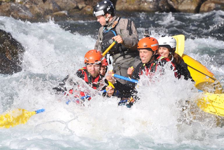Rafting down the Gråura Gorge is one of the most exciting sections of the Driva river in Norway