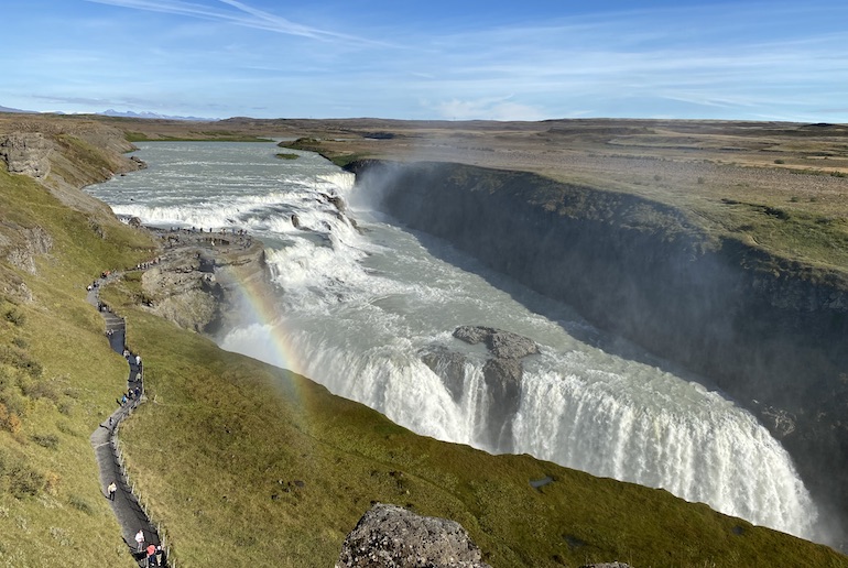 Include a trip to the Golden Circle and Gullfoss on a snorkeling trip in Iceland