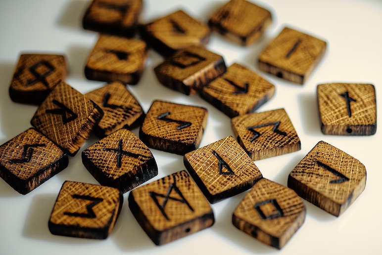 Viking runes are individual symbols or characters that represent specific sounds and meanings.