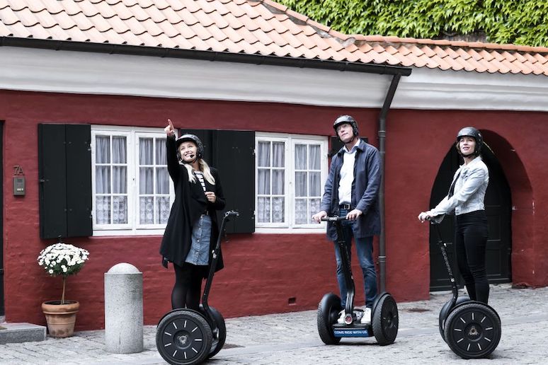 Learn all about Copenhagen on a guided segway tour