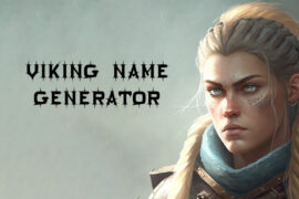 Viking name generator