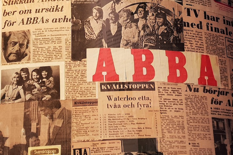 See ABBA artefacts at Stockholm's ABBA Museum