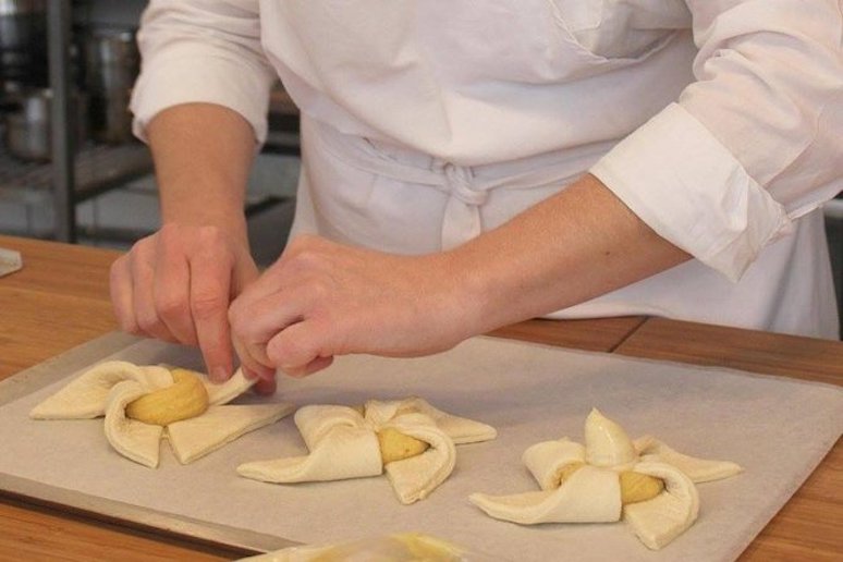 Learn how to make Danish pastries on a cookery in Copenhagen