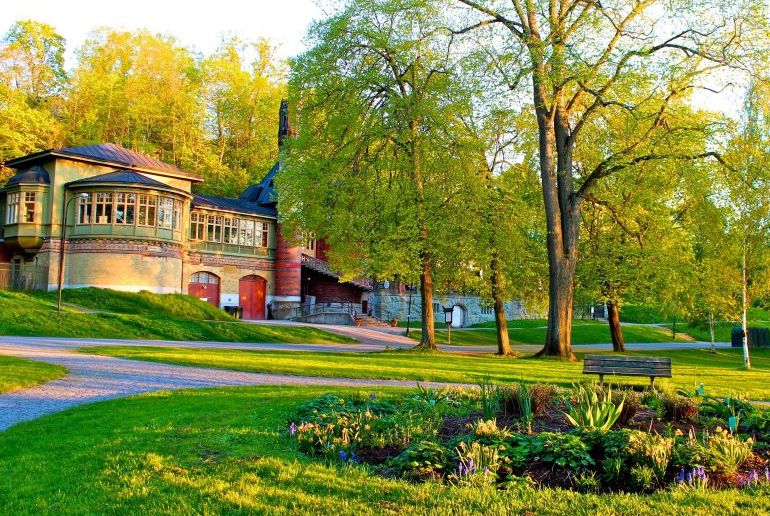 Visit the leafy island of Djugarden on a walking tour of Stockholm