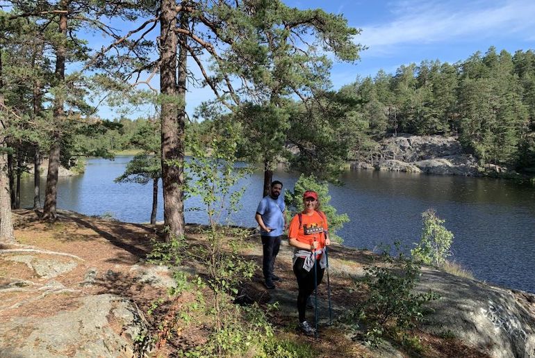 Explore the Nacka nature reserve on a guided hike from Stockhom