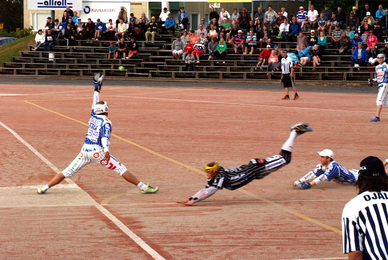 Jymy Jussit play in Finland's top Superpesis league