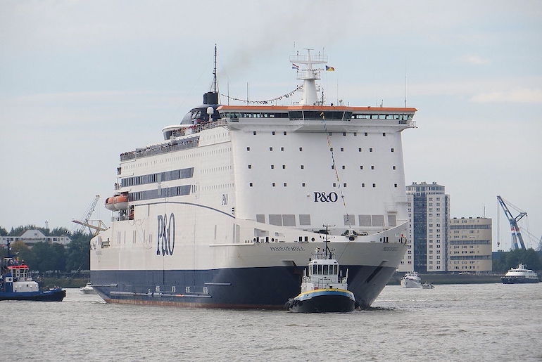 It's possible to get to Denmark in 24 hours via the Hull to Rotterdam ferry.