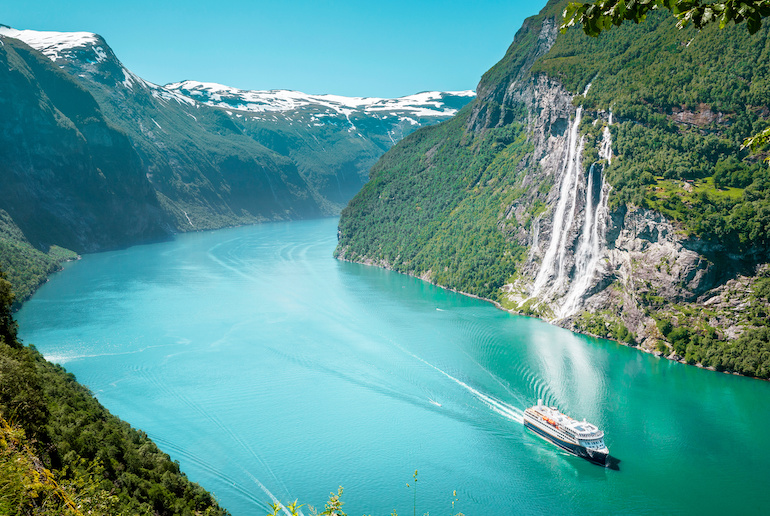 The Geirangerfjord is often cited as Norway's most beautiful fjord.