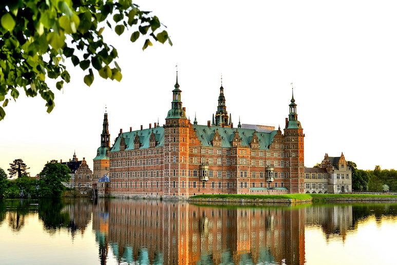 The Frederiksborg Castle in Denmark is the largest Renaissance castle complex in Scandinavia