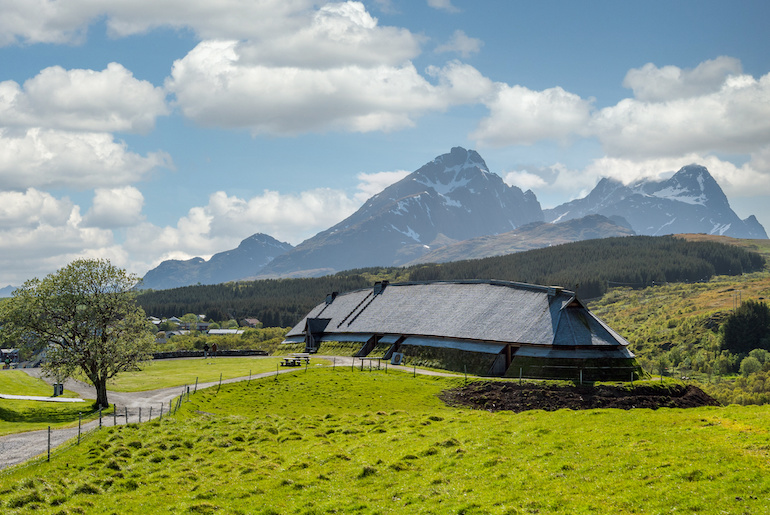 Vikings lived in cosy comfortable longhouses