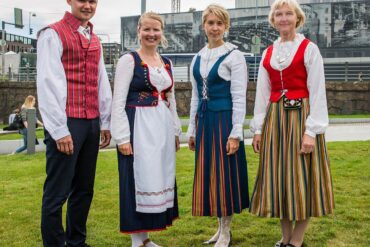 colourful traditional clothing