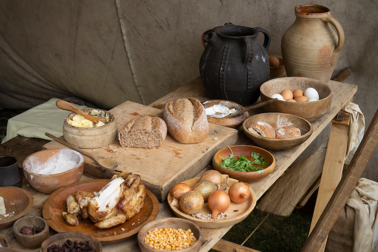 The Vikings ate simple unprocessed foods