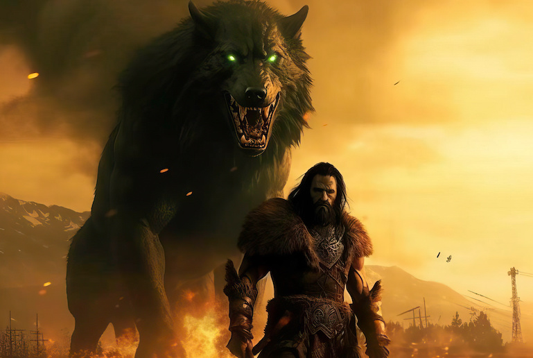 Loki was a shapeshifting Norse god.