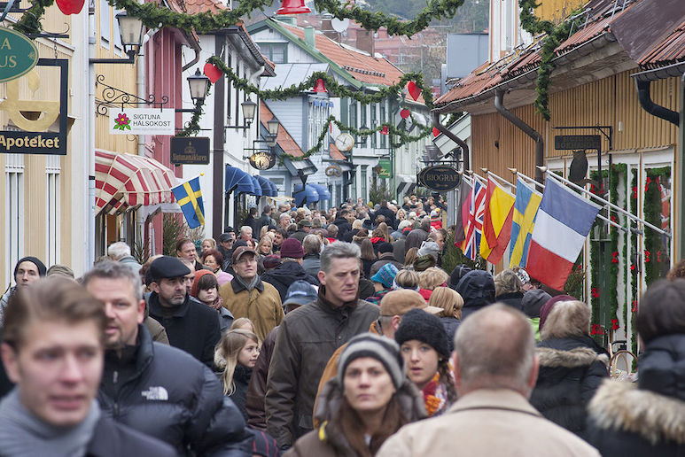 Sigtuna Christmas market is an easy day trip from Stockholm.