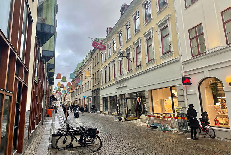 We think Inom Vallgraven is the best part of Gothenburg for shopping