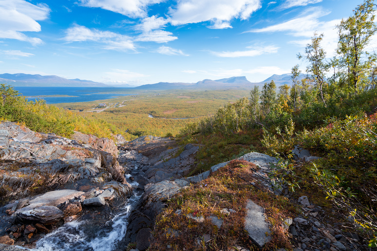 Sweden's Abisko National Park has some of the country's best hikes.