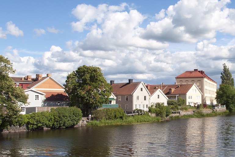 Mariestad is a good place to stop off between Stockholm and Gothenburg.