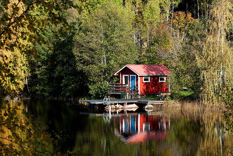 Renting a cottage in Sweden lets you truly explore the countryside