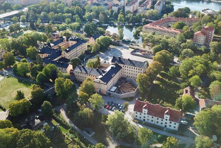 Stay in a converted prison in Stockholm.