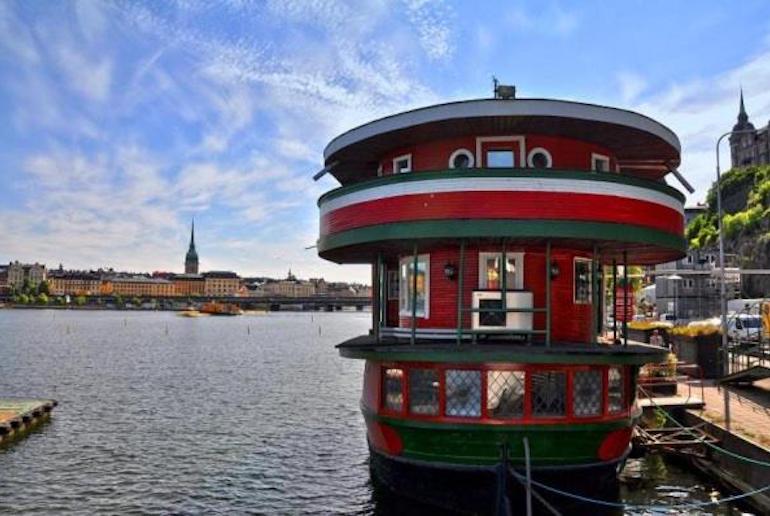 The Red Boat is close to Stockholm's old town, the Gamla Stan.