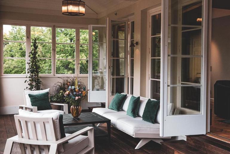 The Backstage hotel is in a great location on leafy Djurgården.