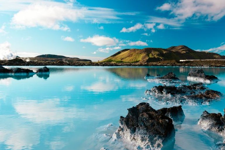 The Blue Lagoon is Iceland's most popular tourist site