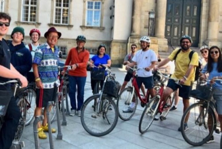 Go on a cycle tour of the city with Bike Mike, Copenhagen's ultimate bike guide.