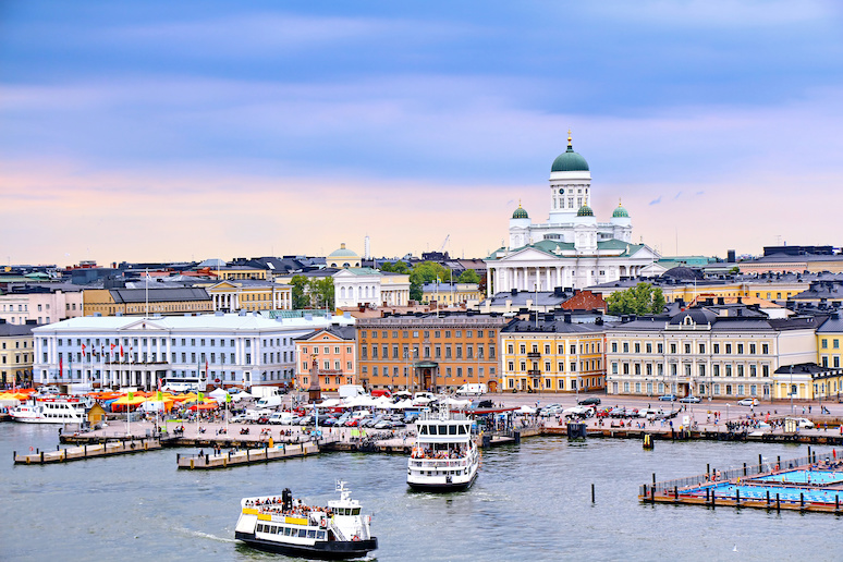 You can take an overnight cruise from Stockholm to Helsinki