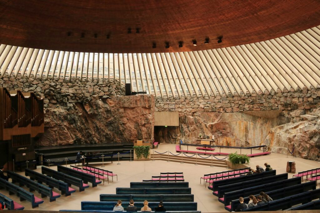 church cave from inside