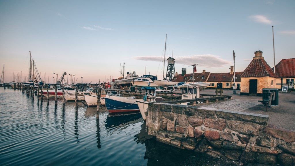 fishing town by the sea