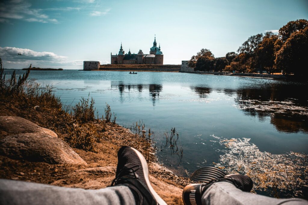 castle by water